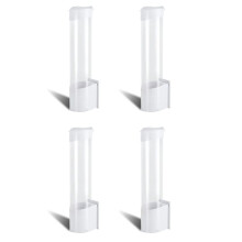4X Distributeur de Gobelets, Porte-Gobelets S'Adapte Aux Gobelets Ă Fond Plat ou Conique de 3 Oz Ă 7 Oz.
