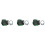 3X FX3U 24MR 6AD RS485 RTC (Real  Clock) 14 Input 10 Relay Output 6 Analog Input 2 Analog Output Plc Controller 1