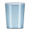 1Pc Blue Acrylic Wake Flower Bucket Multi-Purpose Storage Container 2