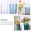 1Pc Blue Acrylic Wake Flower Bucket Multi-Purpose Storage Container 11