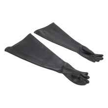 25,6 Zoll Latex Sandstrahlarbeits gloves für industrielle Sicherheit und Schutz