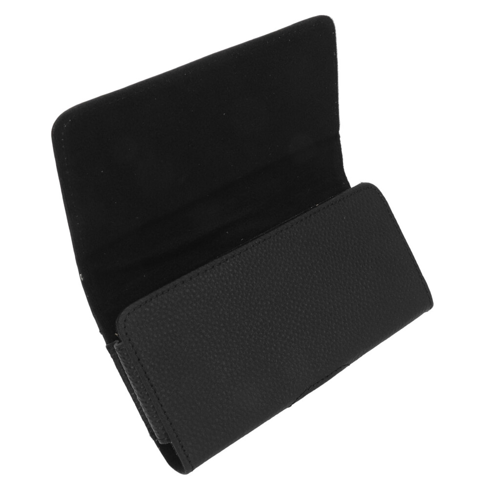 Leather Cell Phone Belt Holder For 6.1-6.8 Inch Phones, Waist Carry Pouch 3691388832894