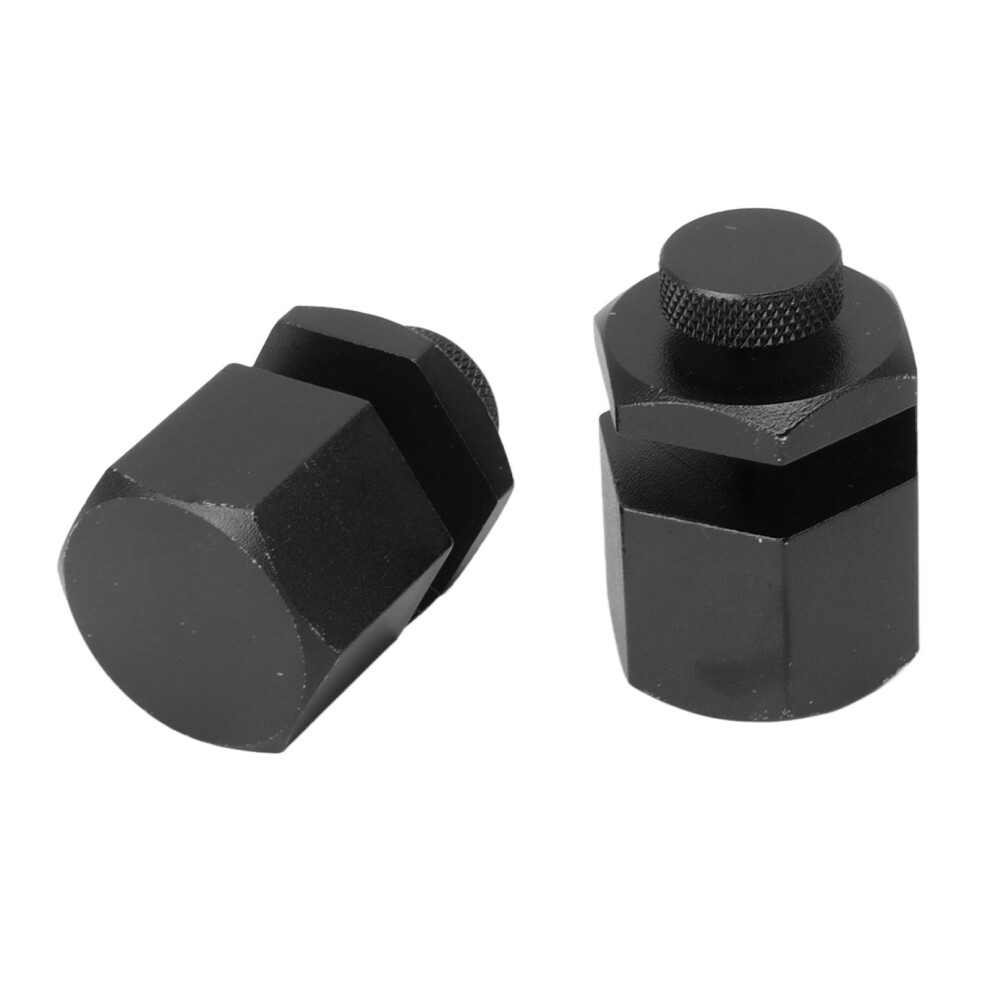 2Pcs Aluminium Alloy Stair Guages Knobs For Framing Square Rafter Black 5071388836609
