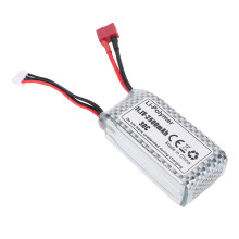 Li-Ion RC-Boothefbatterie 11,1V 2500mAh T-Stecker mit USB-Ladegerät