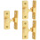 Self-Adhesive Right Angle Bolt Lock - Secure And Durable, 3pcs 6