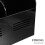 Black Acrylic Straw Storage Box Reusable Counter Organizer for Kitchen 8