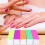 10Pcs Assorted Color Manicure Nail Polishing Blocks Eva Material 8