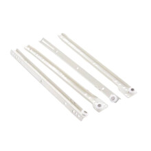 12 Inch (30 cm) Side Mount Roller Drawer Slides for Cabinet, Desk and Keyboard Tray, Color 1