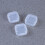 30Pcs Square Transparent Plastic Boxes with Lids for Family Storage 9