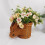 Rabbit Shaped Hand Woven Wicker Storage Basket For Nursery Organizer 5