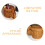 Rabbit Shaped Hand Woven Wicker Storage Basket For Nursery Organizer 8