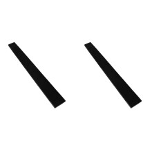 2 PièCes Guitare Fretboard ÉBèNe Guitare Fretboard Acoustique Folk Guitare Fretboard Touche Guitare PièCes Accessoire