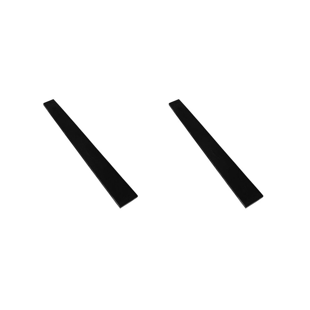 2Pcs Guitar Fretboard Ebony Guitar Fretboard Acoustic Folk Guitar Fretboard Fingerboard Guitar Parts Accessory 6033017098696