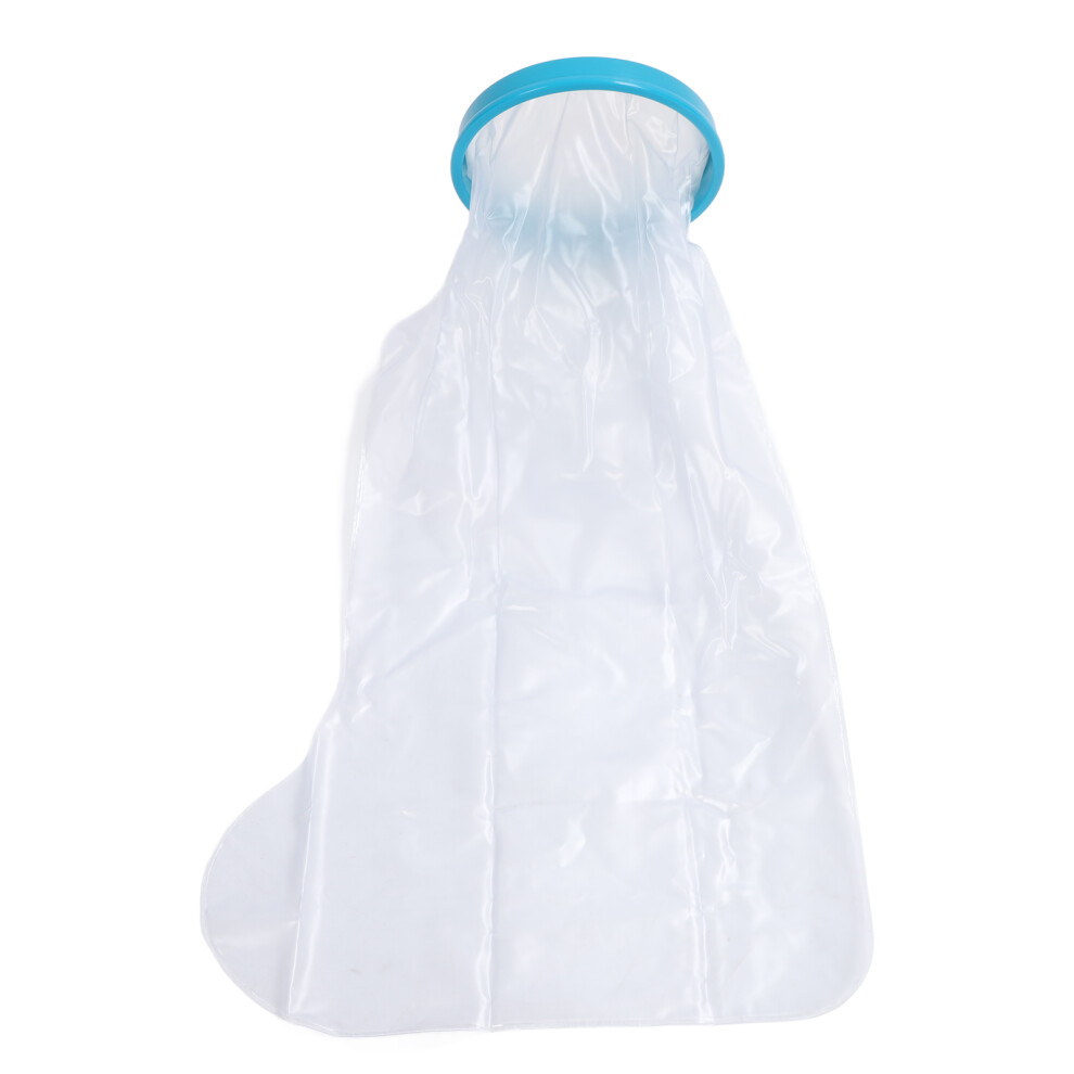 Waterproof Cast Cover for Shower Reusable Silicone Sealed Wound Protector Adults Short Leg