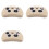 3X Children Electric Vehicle Remote Controller HH677K-2.4G Remote Controller Smooth Start Remote Control Beige 1