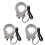 3X 48 LED Industrial Microscope Camera Light Source Ring Lamp Light  Lamp Adjustable Brightness USB Interface 2
