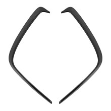 Bright Black Rear Bar Wind Knife Modified Decorative Exterior Car Stickers Suitable For - A-Class W176 A200 A250 A45 Amg 2013-2016