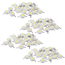 80 PC Hochleistung 2 Pin 3W weisse LED Korn-Strahler 170-190 Lm 6000K
