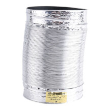 4Inch Ventilator Pipe 100Mm Pvc Aluminum Tube Air Ventilation Pipe Hose Flexible Exhaust Duct 3/2M Air System Vent Bathroom