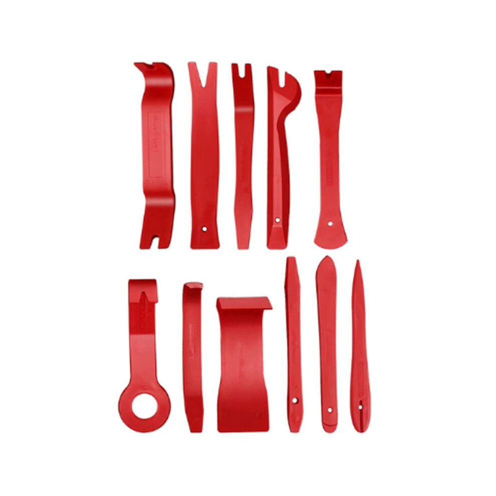 11Pcs Disassembly Tool Kit Pry Plate Rubber Buckle Doornail Buckle Screwdriver Fastener Clip Disassembly Repair Tool Kit 6031011486785