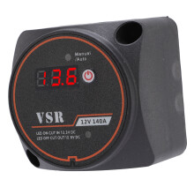 Smart 140A Dual-Batterie-Isolationskit Waterproof mit digitaler Anzeige für Wohnmobile, UTVs, Boote