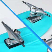 C7 Water Bridge Halterung Stomp Free Land Surf Skateboard Federhalterung Skateboard BrüCke Drehgelenk Flexible Unterseite