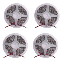 4X 5M 300 Warm White LED 5050 SMD FleXible Light Lamp Strip 12V Home Club