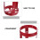 1pack Fire Extinguisher Bracket For Wall And Car 9.4x4.9in 8