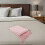 Decorative Knitted Cover Bedside Blanket Solid Color Knitting 7