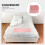 Decorative Knitted Cover Bedside Blanket Solid Color Knitting 9