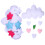 2pcs Cloud Hanging Decorations Ornament Ceiling Garland Pendants 6