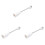 3pcs 19cm Long Flexible  Neck E27 to E27 LED Light Bulb Extension Adapter 1
