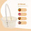 10pcs Natural White Woven Fruit Baskets For Home Storage Use 5