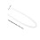 1Pc White Rubber Swimming Pool Hose Flexible Filter Pump Replacement 2