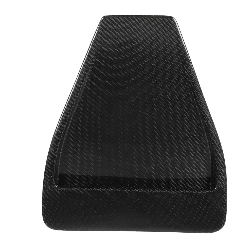 Glossy Carbon Fibre Vent Scoop Cover Black 7055741214981