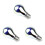 3X LED  3D Firework Effect LED Bulb LED Light Bulb Decoration Lamp 85-265V E27 Holiday Lights,A60 1