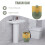 Garbage Can Plastic Storage For Waste Adorable Bedroom 1pcs 10