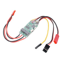 RC Auto ESC Alloy ABS 2-Wege 5A Gebürsteter Geschwindigkeitsregler für RC Boot & Panzer