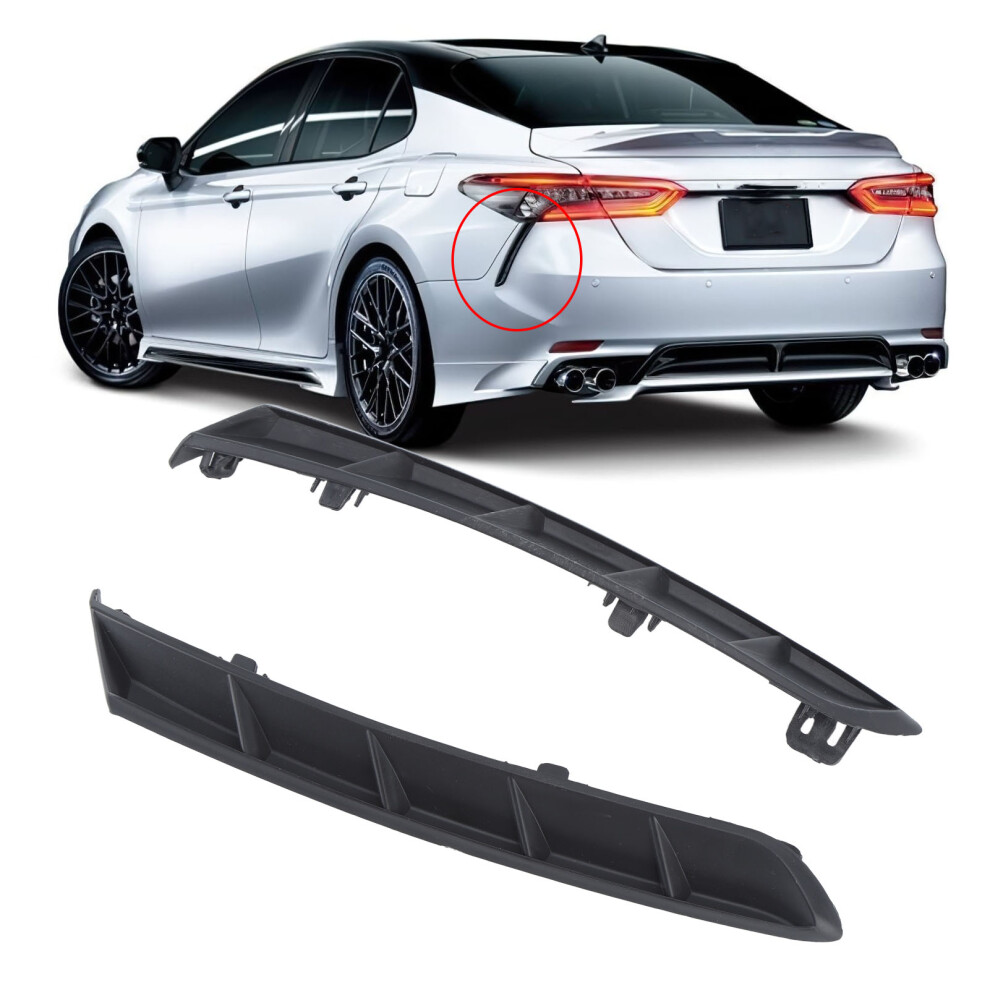Toyota Camry Rear Bumper Extensions 2Pcs Set Â Left & Right 8761388841549