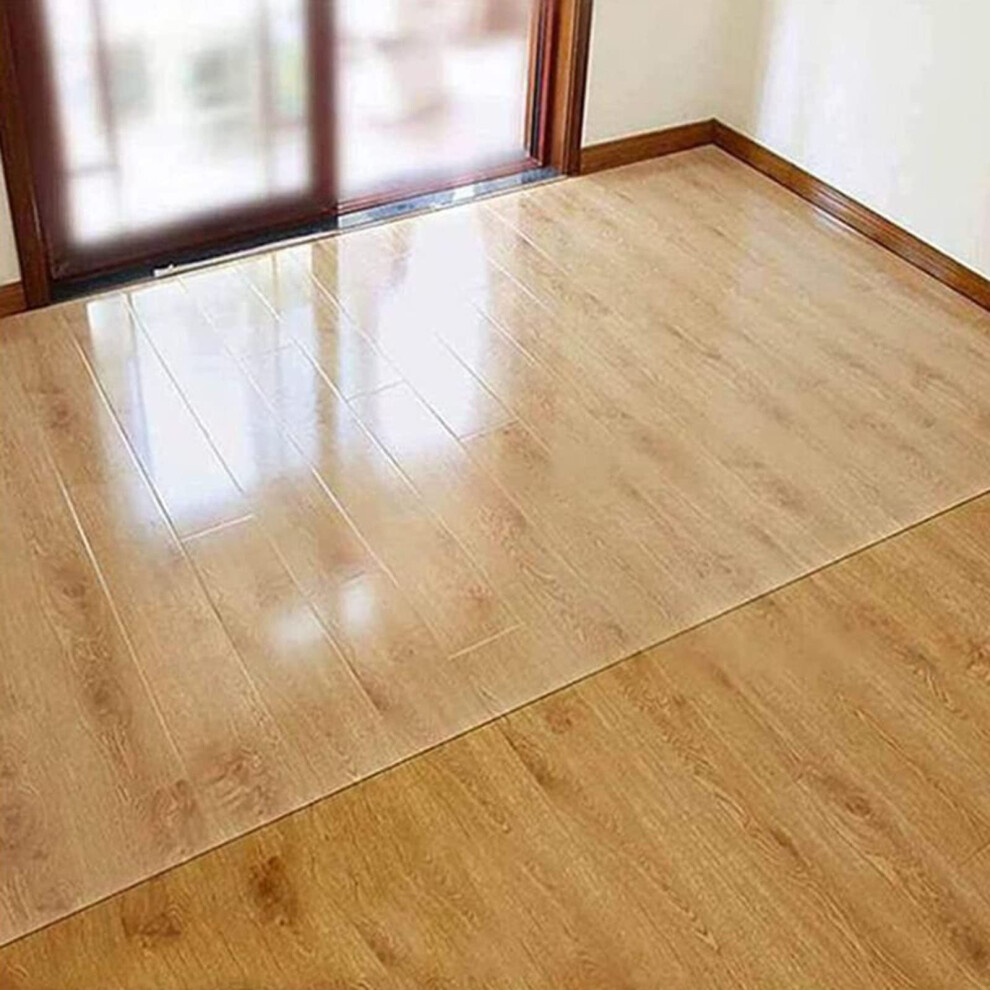 Vinyl Floor Protector Mat Transparent Rectangular, Heavyduty 1.5Mm For Carpet And Hardwood 9771547328100