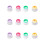 12Pcs Self-Adhesive Stick Hooks for Towels Dishcloths Kitchen Use 8