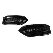 2PCS LED Daytime Running Light for HRV HR-V Vezel 2018 2019 2020 2021 Yellow Turn Signal Car Fog Lamp Decoration
