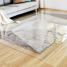 Office Chair Mat for Hard Floors, Clear PVC Floor Protector, NonSlip, 3.8x4.9 ft, 1.15x1.5 m