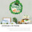 Patrick's Day Feest Raamsticker Met Groene Klavertjes 7