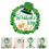 Patrick's Day Feest Raamsticker Met Groene Klavertjes 10