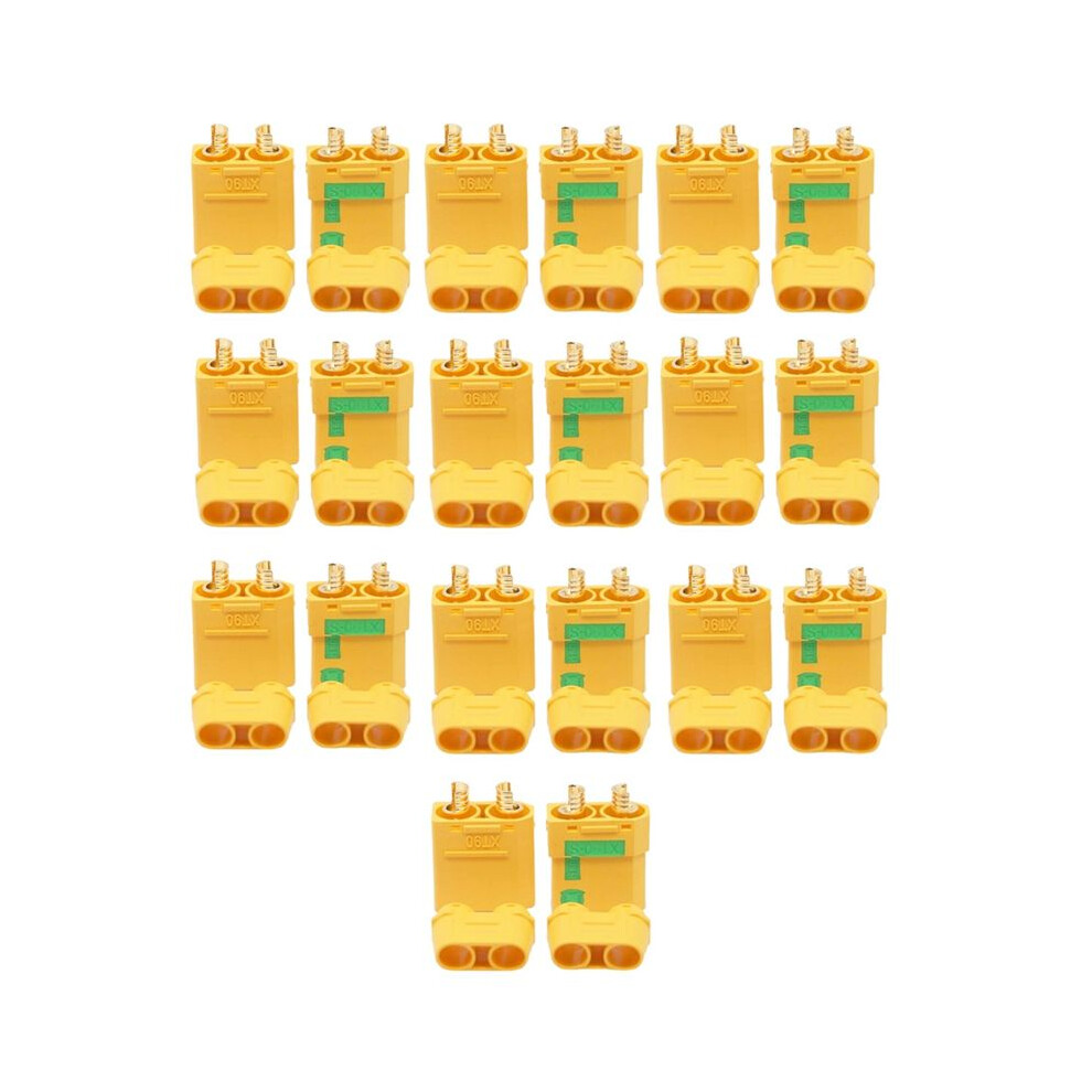 10 Pairs Xt90s Xt90 Connector Anti-Spark Male Female Connector For Battery, Esc And Charger Lead Light 6032751607195