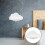 1Pc White Wooden Floating Shelf Wall Mount Rack for Home Storage 6