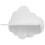 1Pc White Wooden Floating Shelf Wall Mount Rack for Home Storage 7