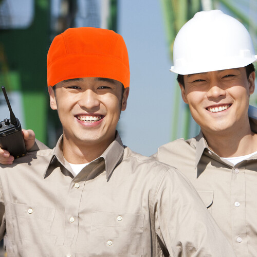 Orange Cotton Skull Cap Flame Resistant Welder Head Protective Hat 2