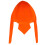 Orange Cotton Skull Cap Flame Resistant Welder Head Protective Hat 7